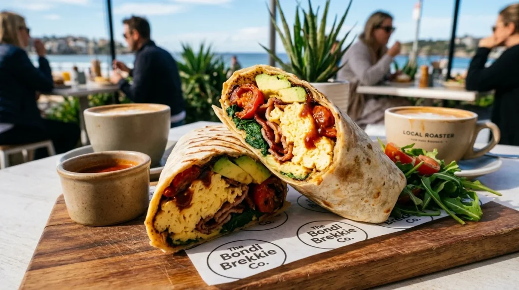 Aussie Breakfast Burrito