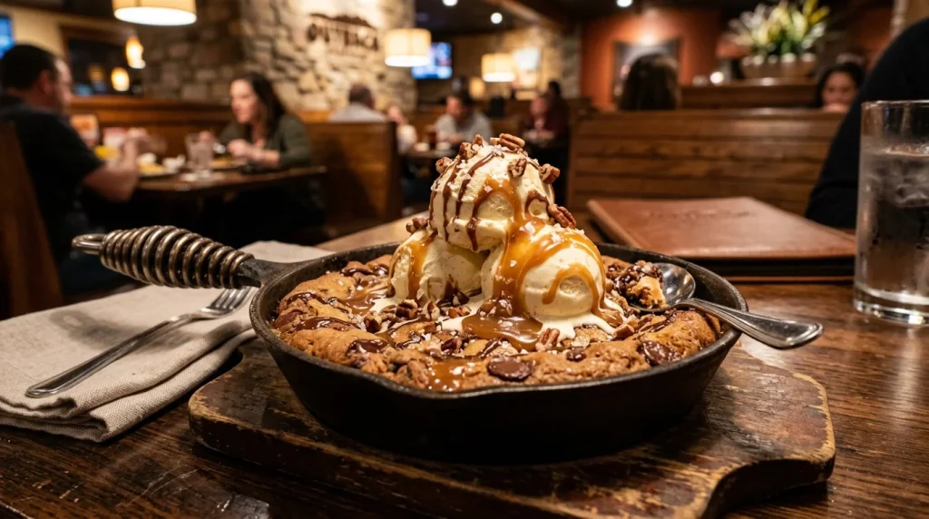 Salted Caramel Cookie Skillet