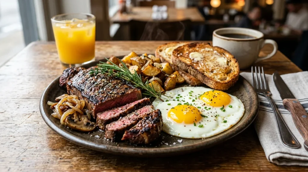 Steak and Eggs